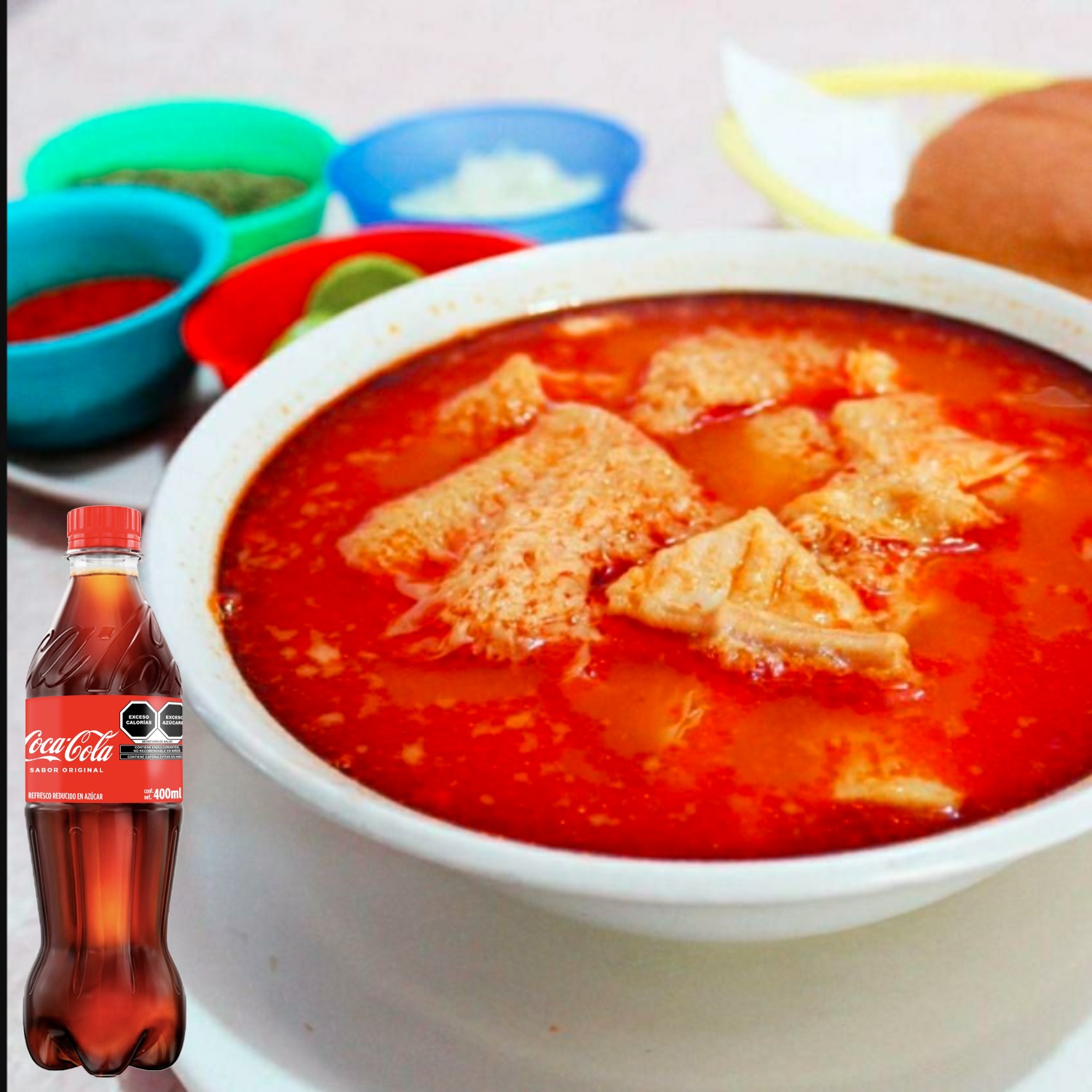 Combo-Menudo Chevy´s Coca Cola