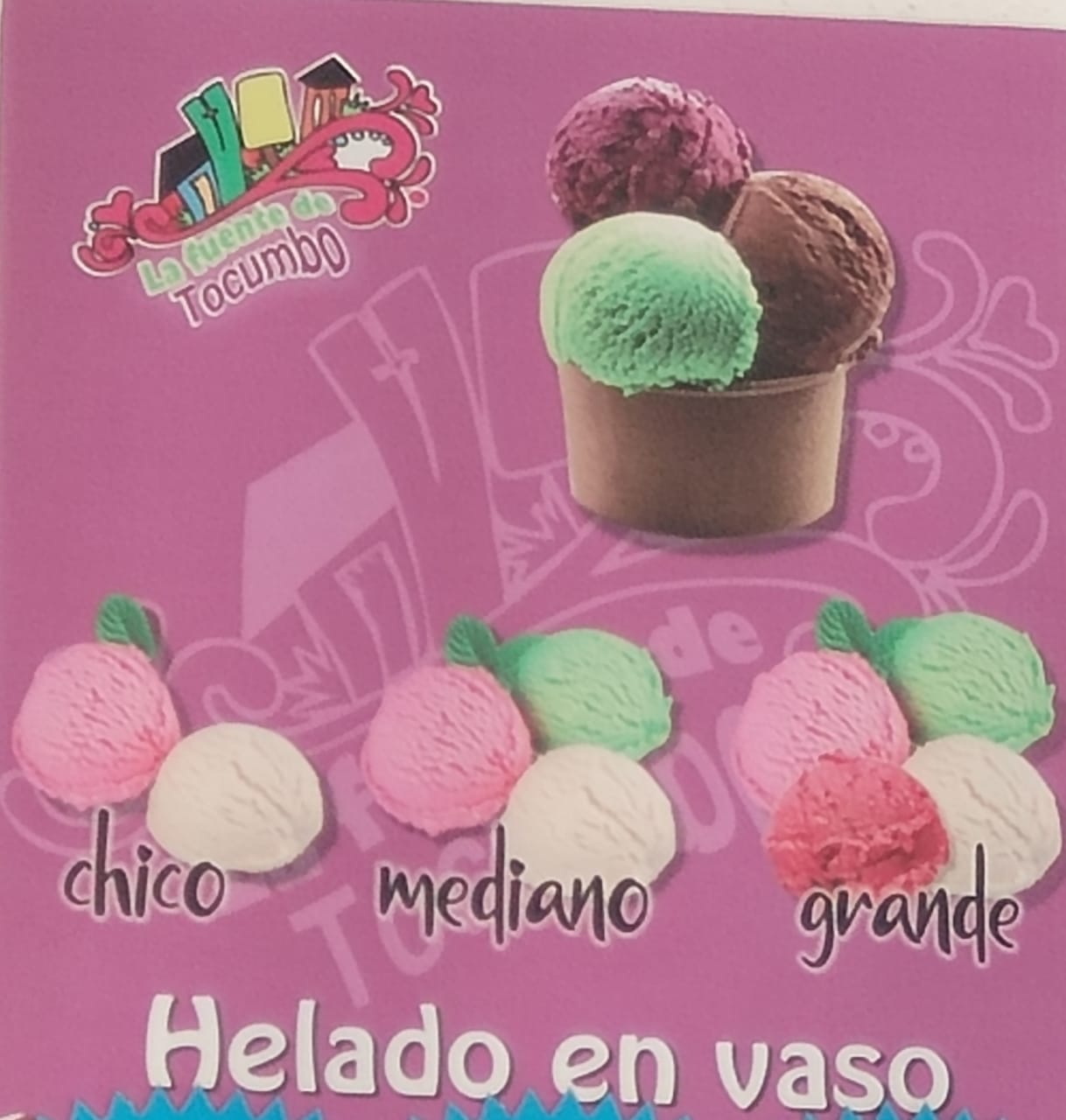 Helado 2 Sabores