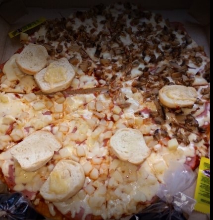 Pizza de 3 Ingredientes (Gde)