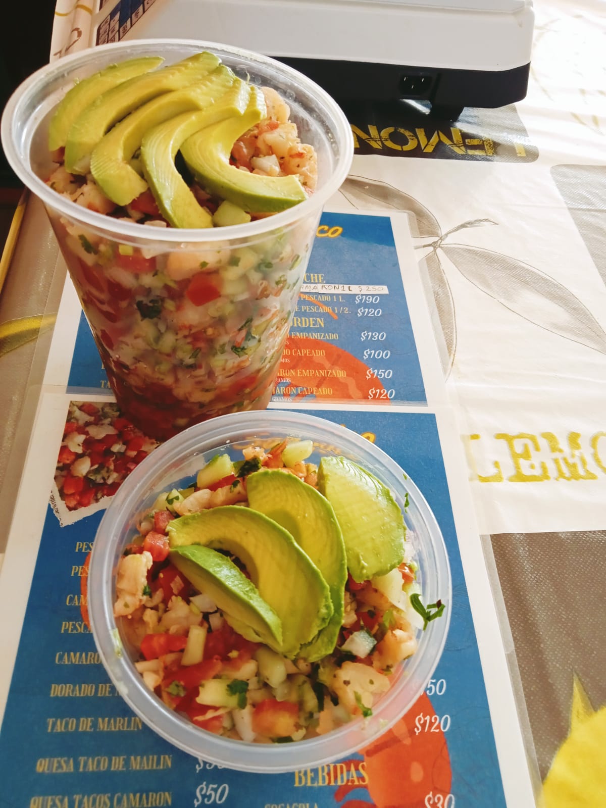 Ceviche de Pescado 1/2 L