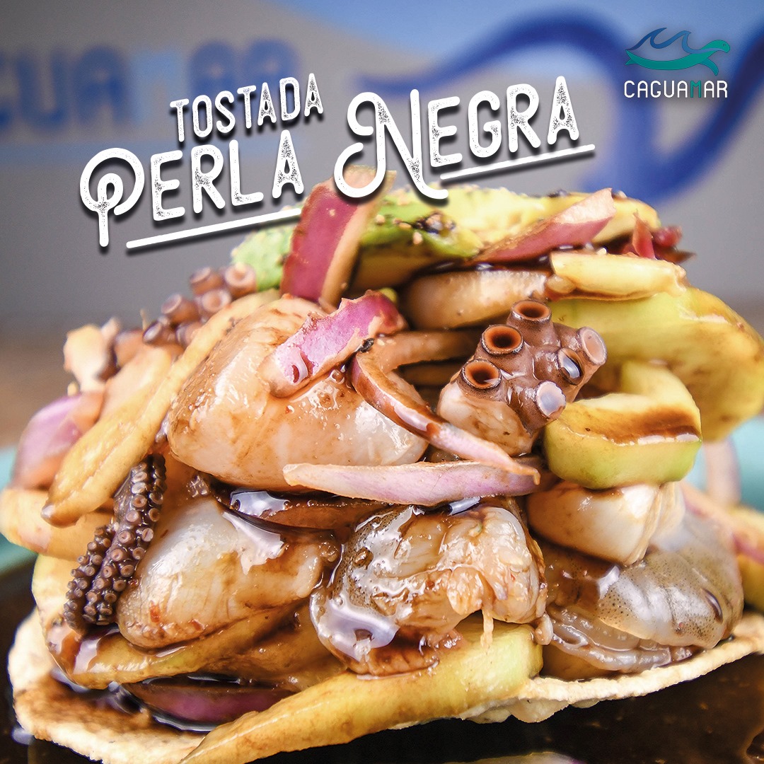 Tostada Perla Negra