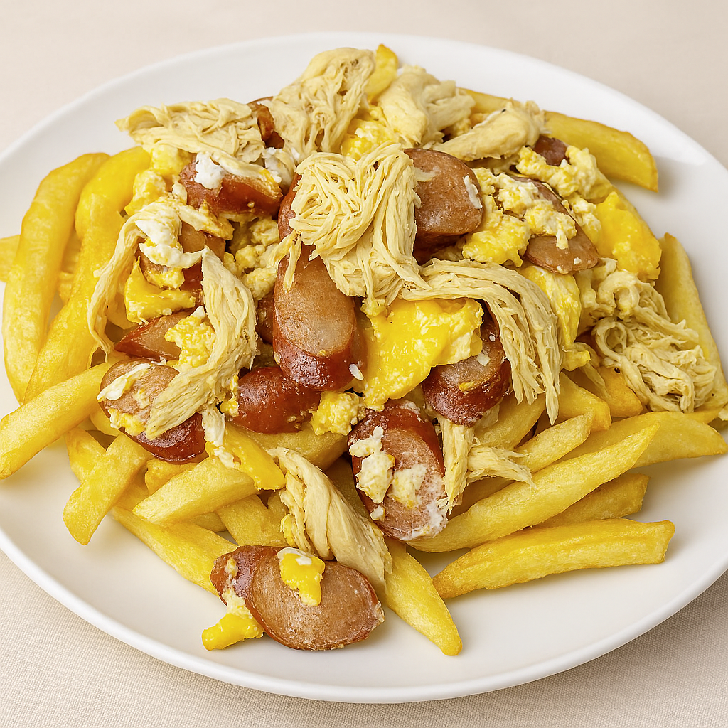 Salchipapa Especial