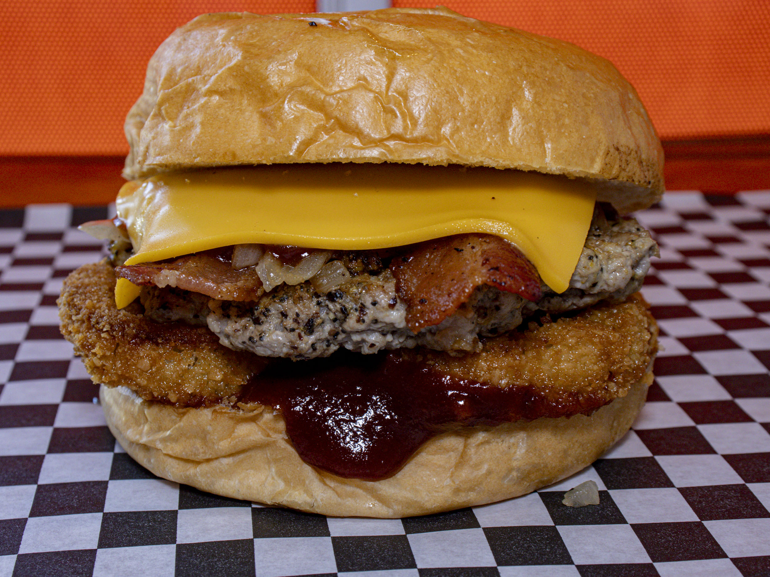 Texas Burger + Papas Regulares