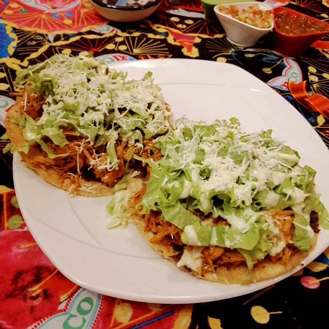 Garnachas Tostadas de Tinga 2 uds