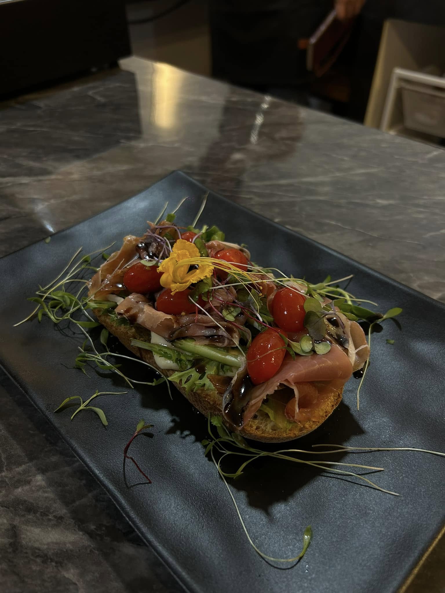 Toast de Jamón Serrano