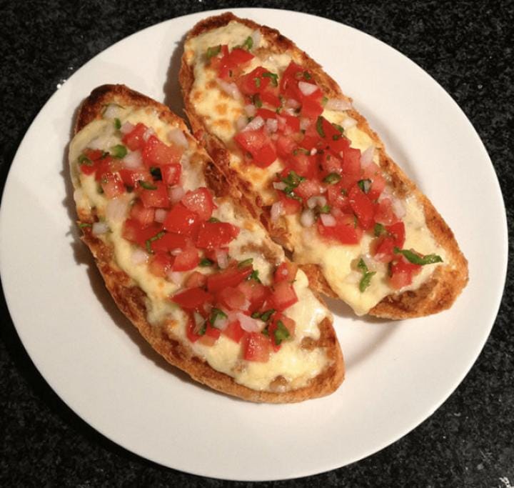 Molletes Sencillos 2 Piezas