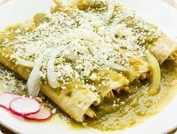 Enchiladas Verdes