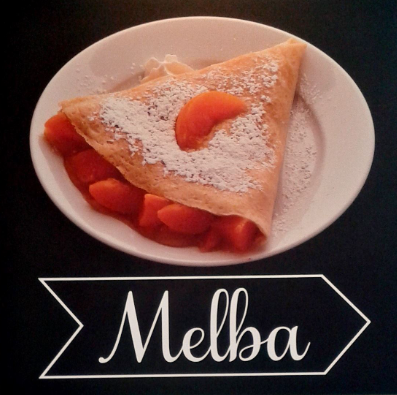 Crêpe Melba