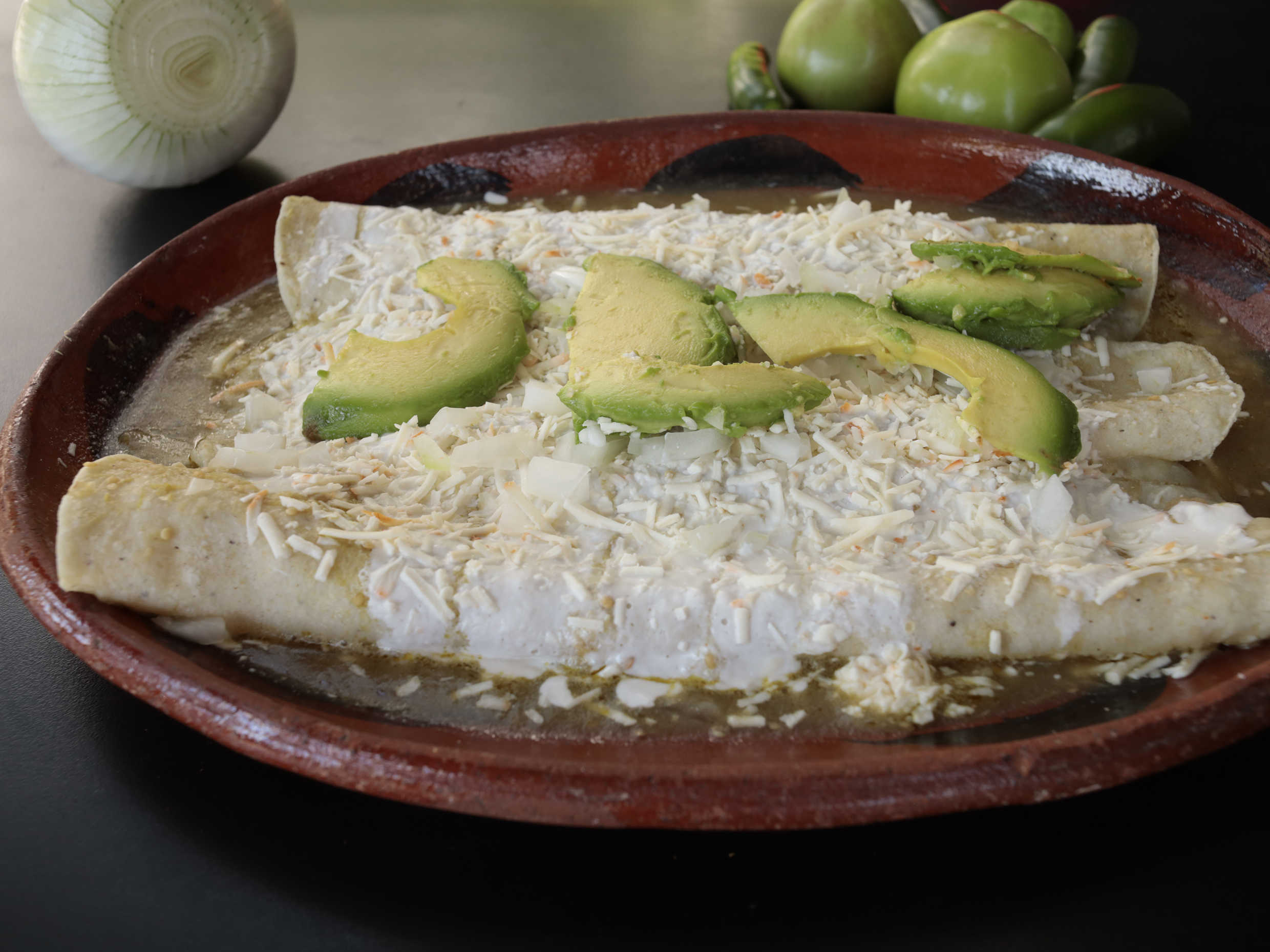 Enchiladas de Pollo