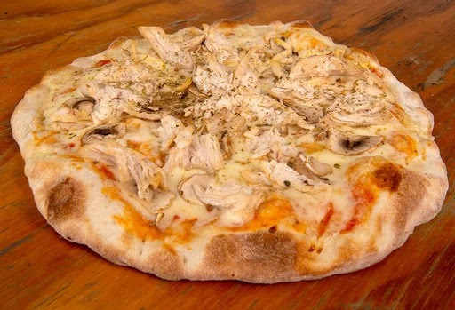 Pizza Pollo Champiñón Porción