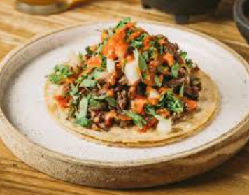 Tacos de cecina