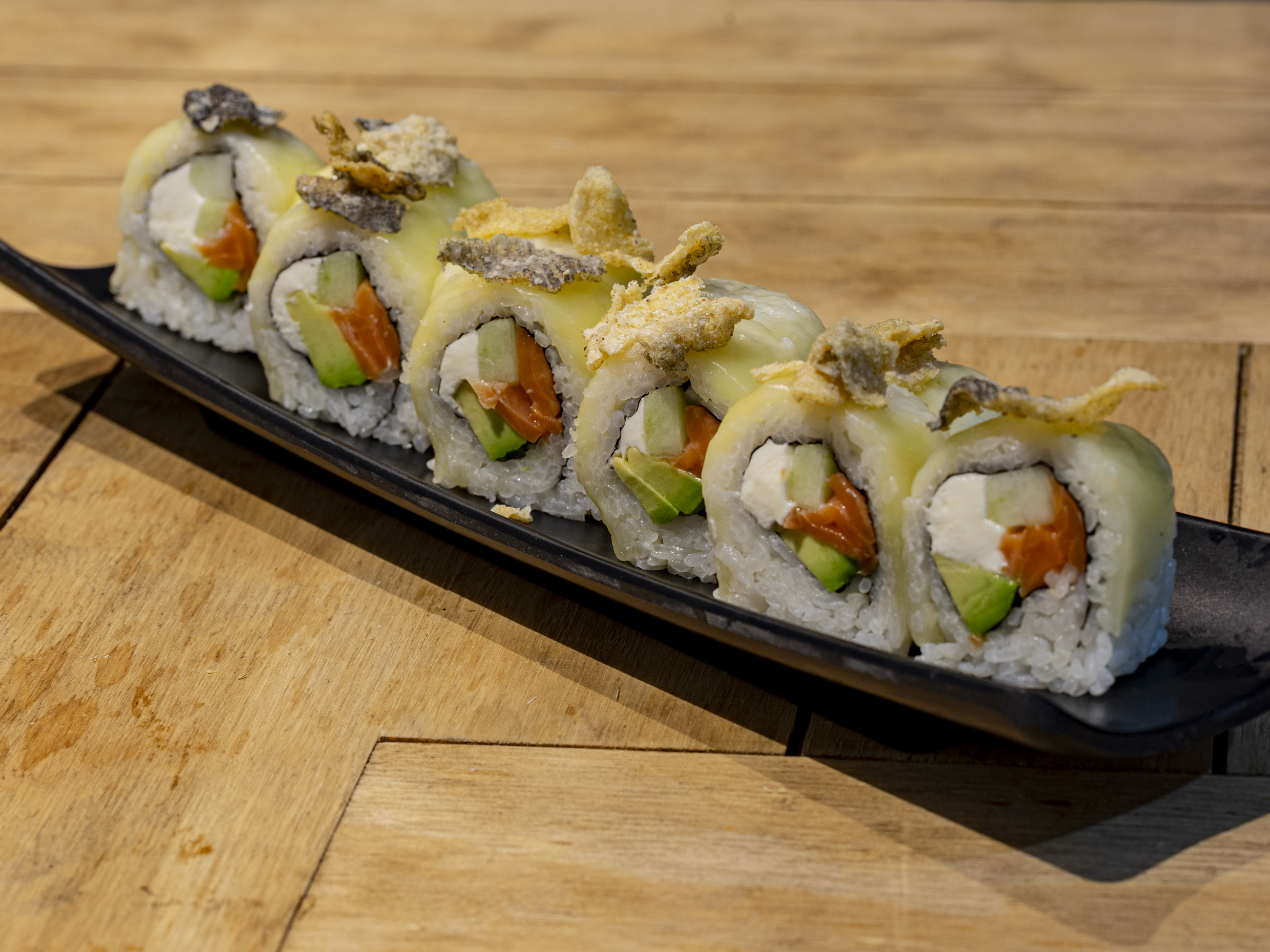 Salmón Crují Roll