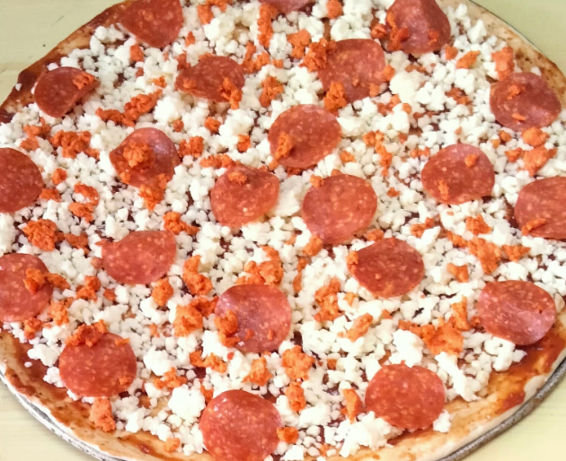 Pizza Chica de Pepperoni y Jalapeño
