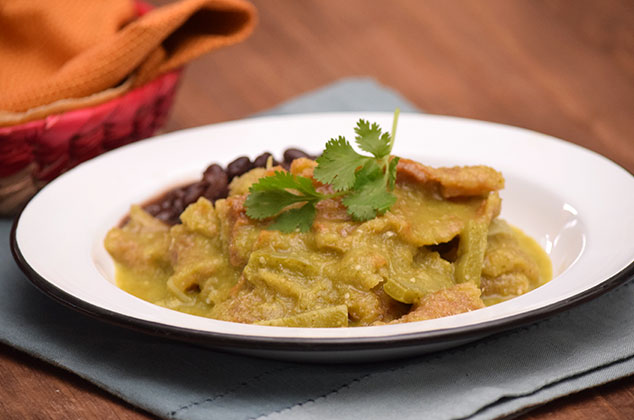 Chicharrón en Salsa de tomate
