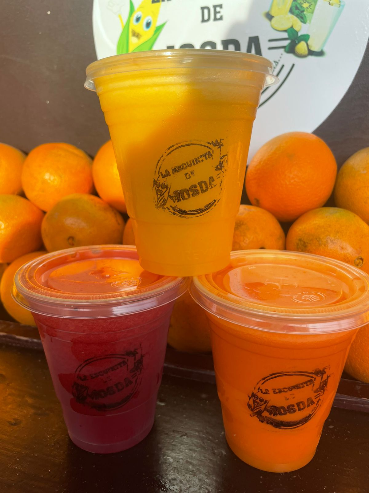 3 Jugos Chicos x $120