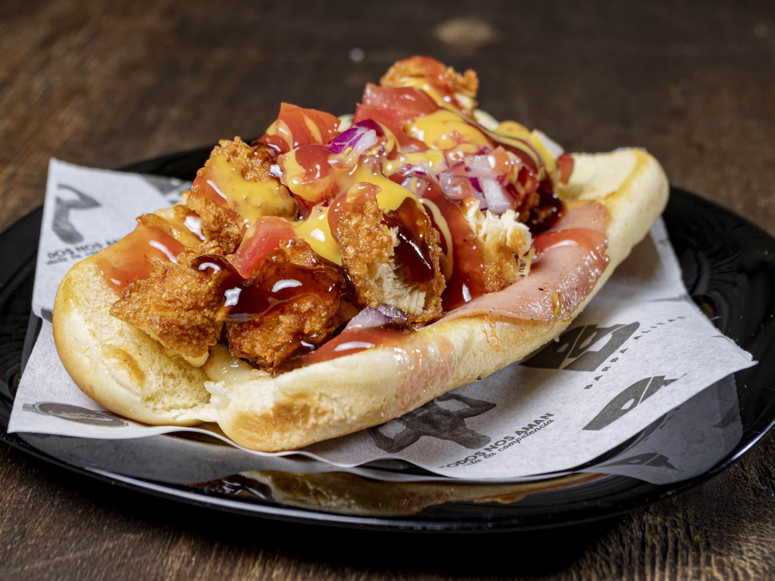 Hot dog de Boneless