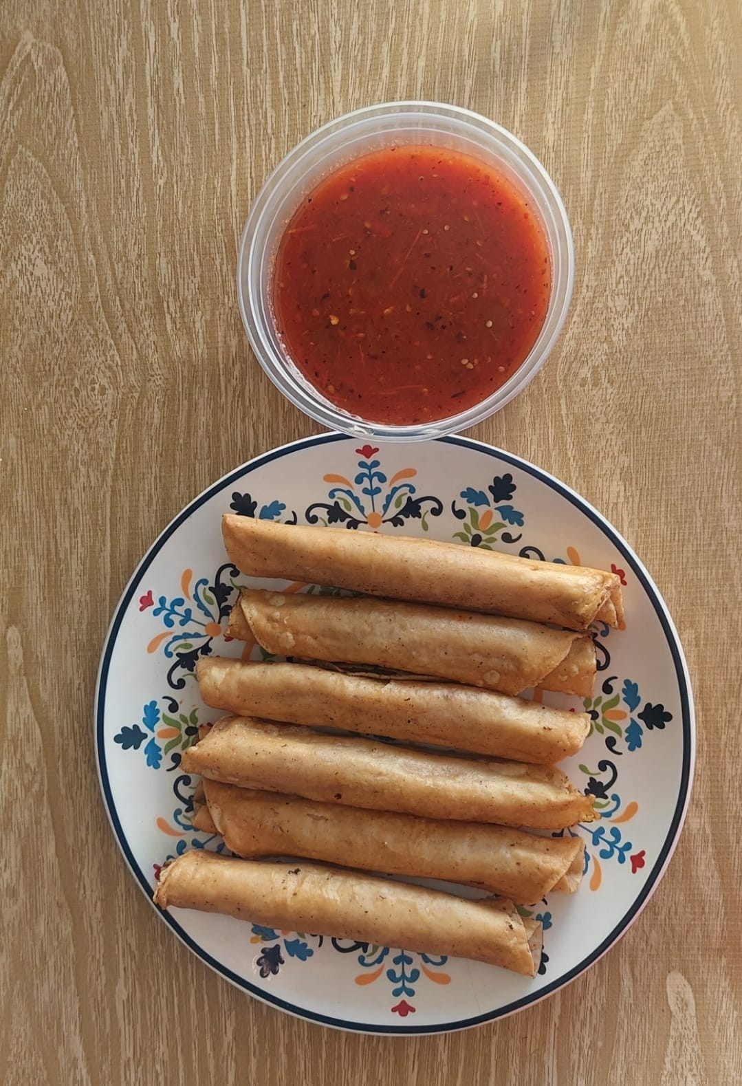 Tacos Dorados de Pollo 6 Piezas