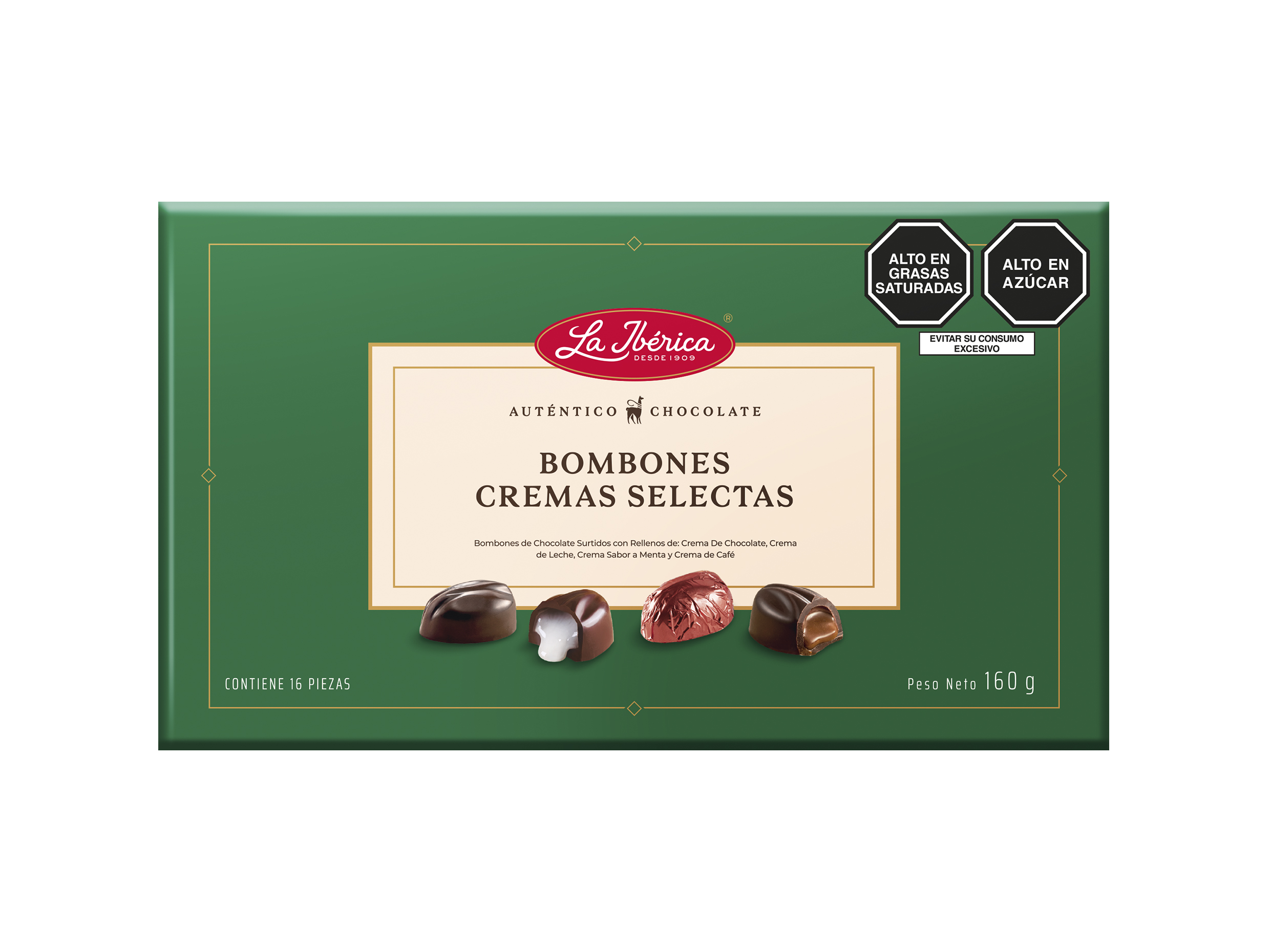 Bombones Cremas Selectas 160 g