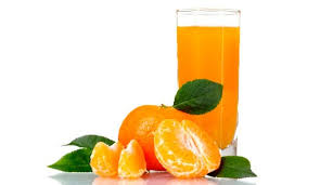 Jugo extracto de mandarina