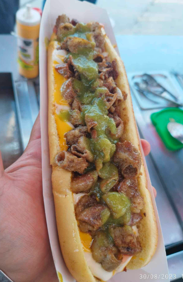 Hotdog de Tripitas