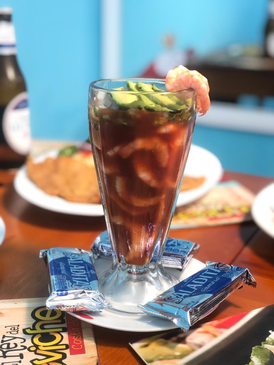 coctel de pulpo