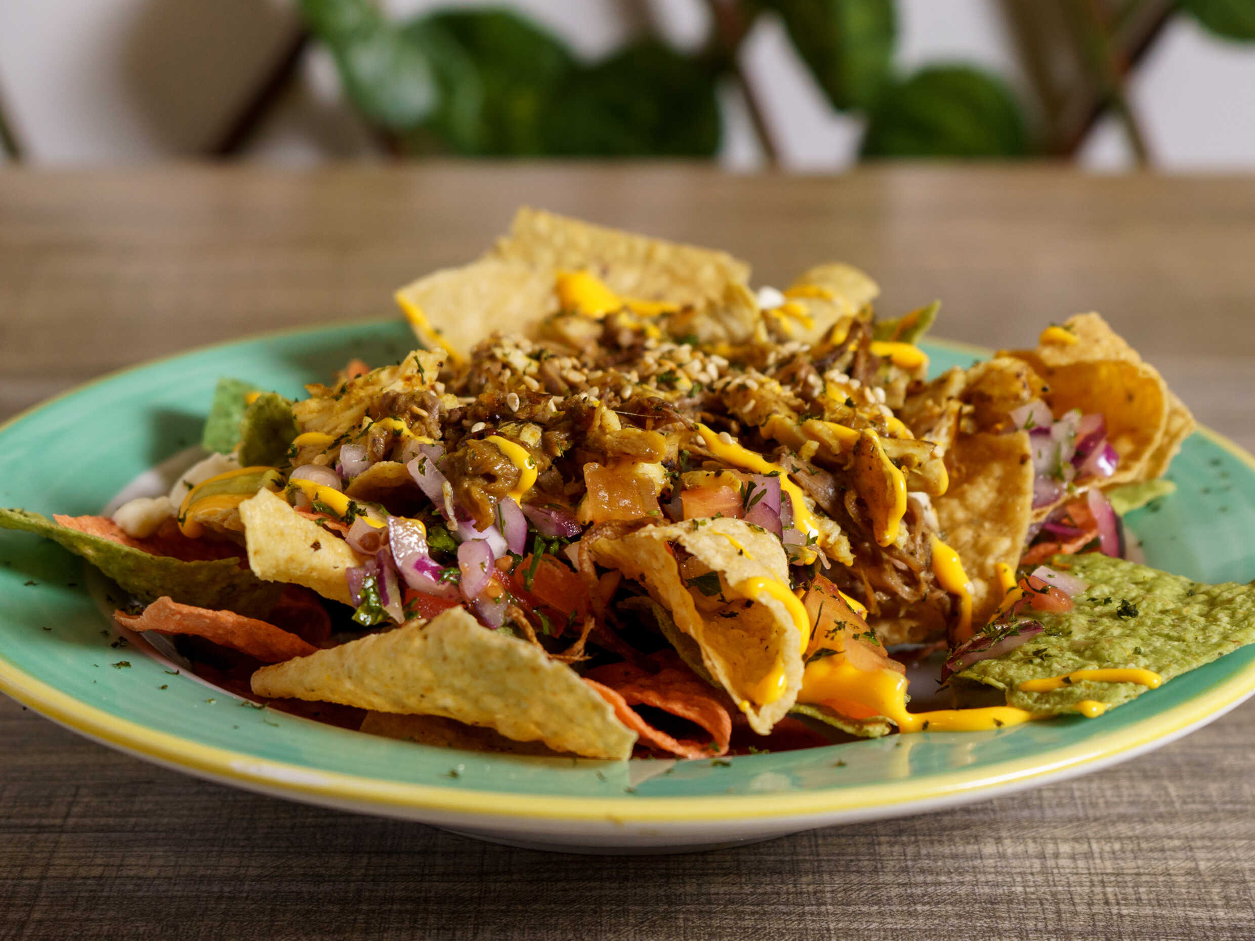 Nachos con Todos + Limonada Natural