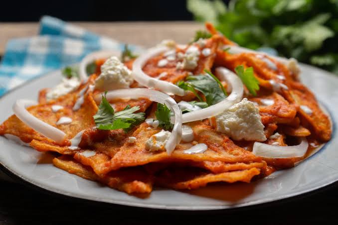 Chilaquiles Sencillos Rojos