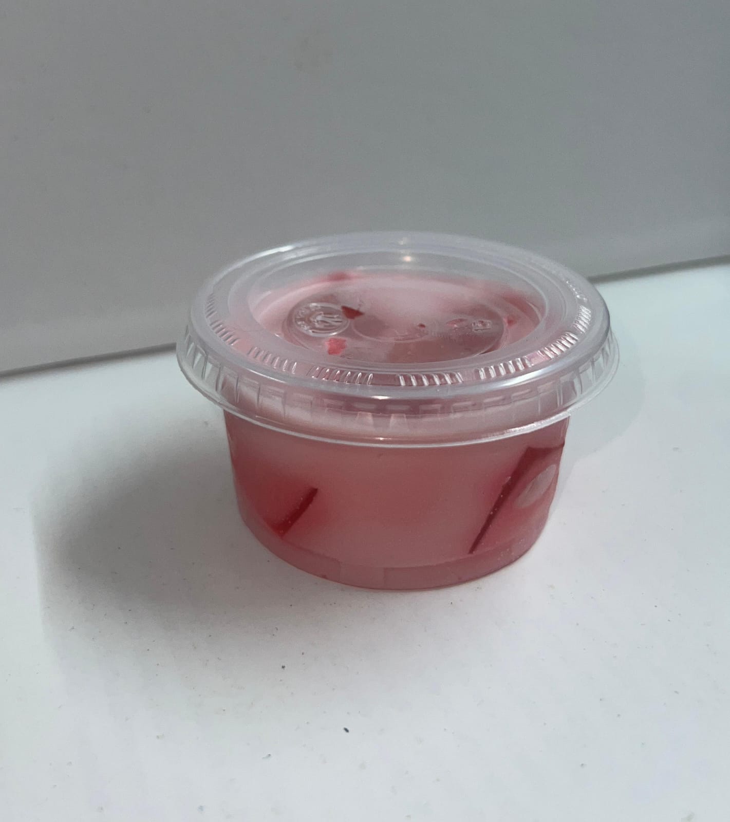 Mousse Esponjoso Fresa
