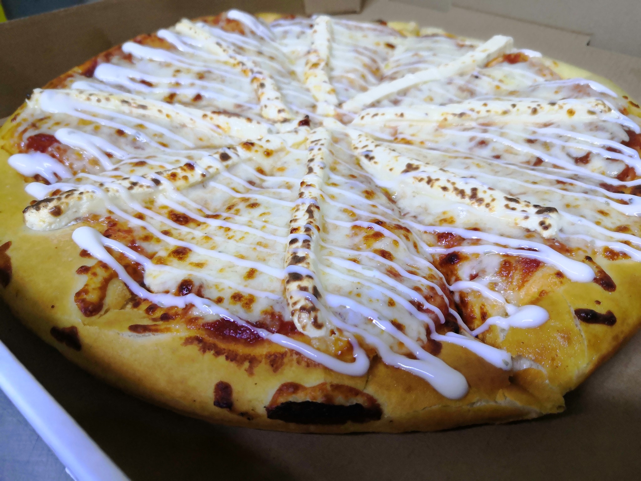 Pizza Mediana 3 quesos