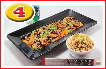 Combo Yakisoba + Yakimeshi+ Refresco