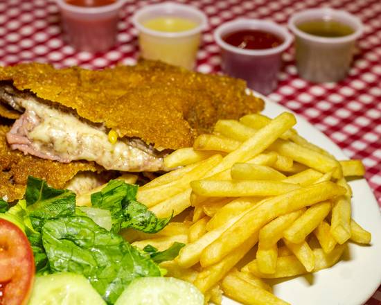 Milanesa Rellena Jamón y Queso