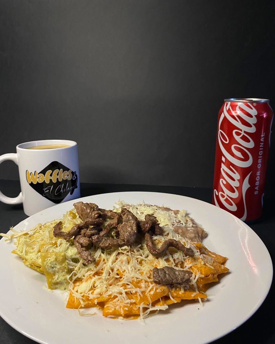 Chilaquiles con Carne