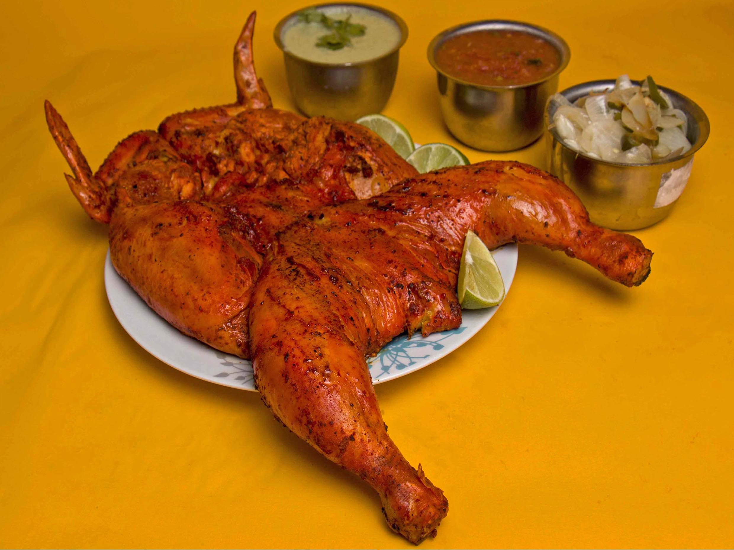 Combo Medio Pollo  + Carnitas