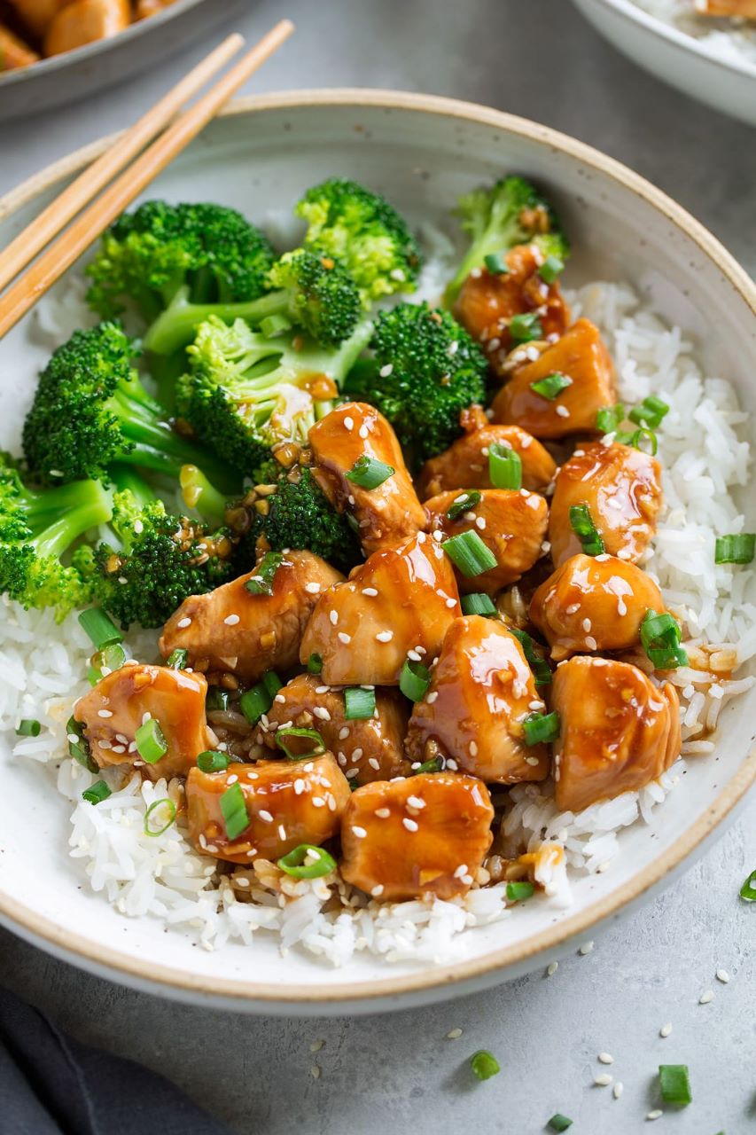 Bowl de Teriyaki de pollo