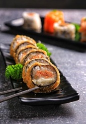 Salmón Tempura