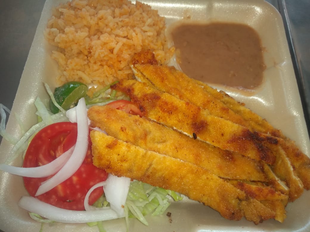 Comida Milanesa de Pollo