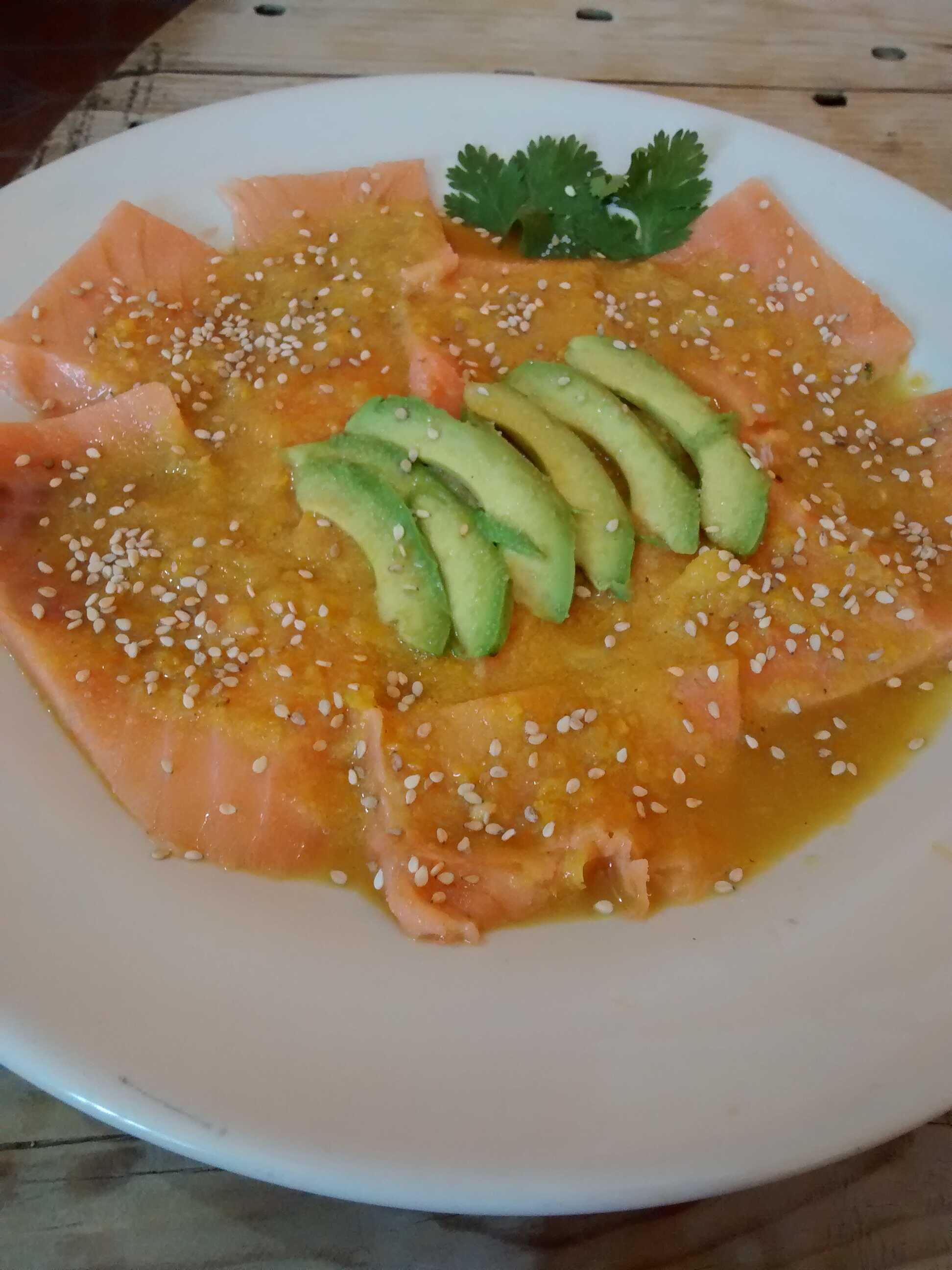 Tiradito de Salmón