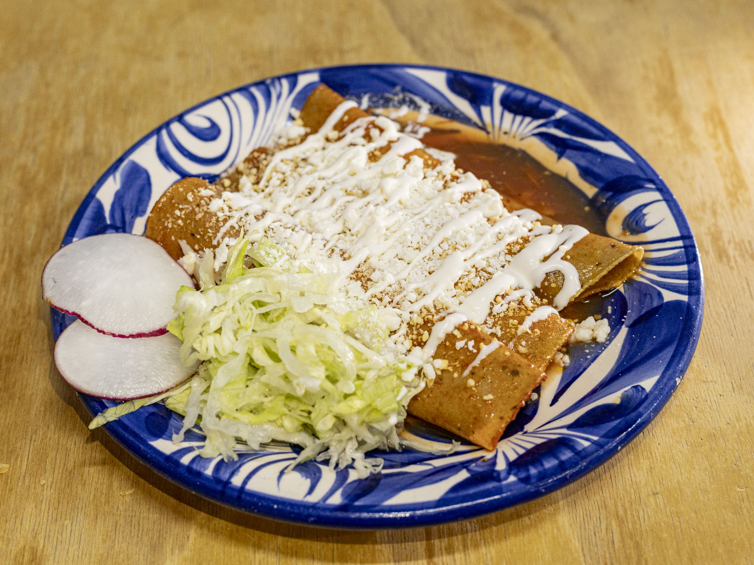 Enchiladas de Queso y Cebolla