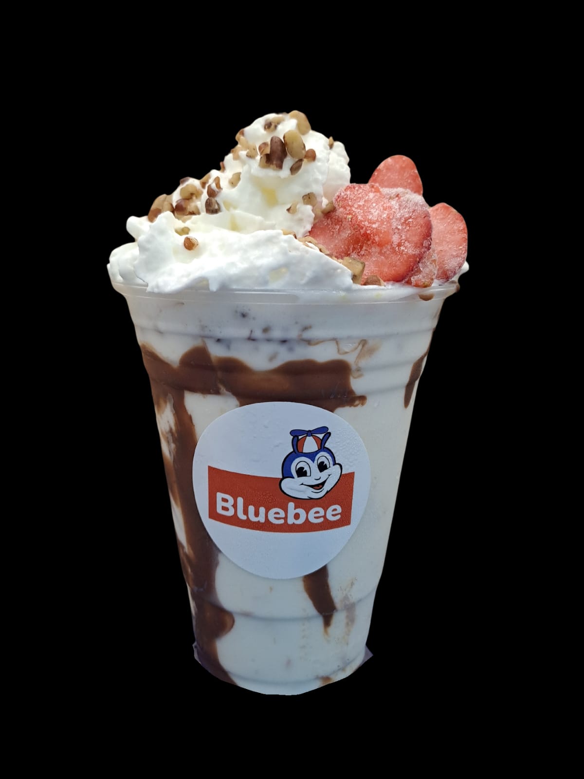 Fresas Naturales con Crema
