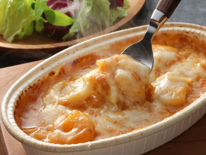 Papa al Horno de Camarón