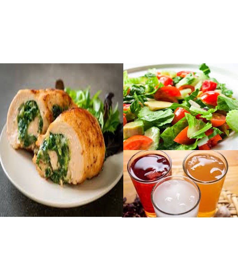 Combo  PECHUGA RELLENA
