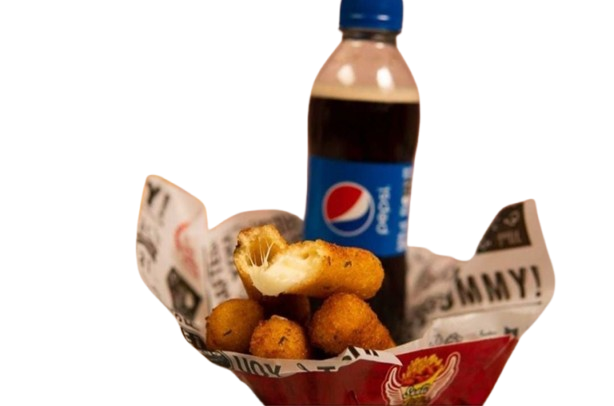 (Combo 5) Deditos Mozzarella + Bebida