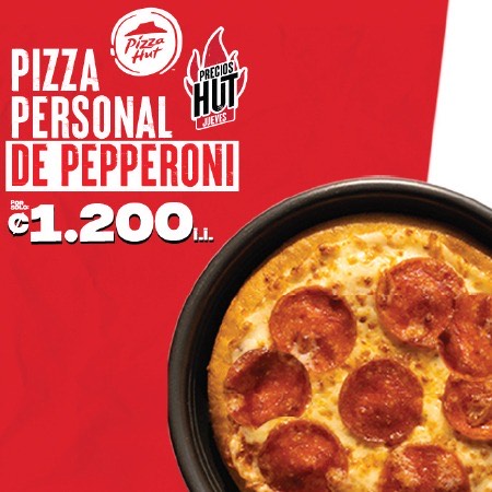 Pizza Personal por 1,200 🍕