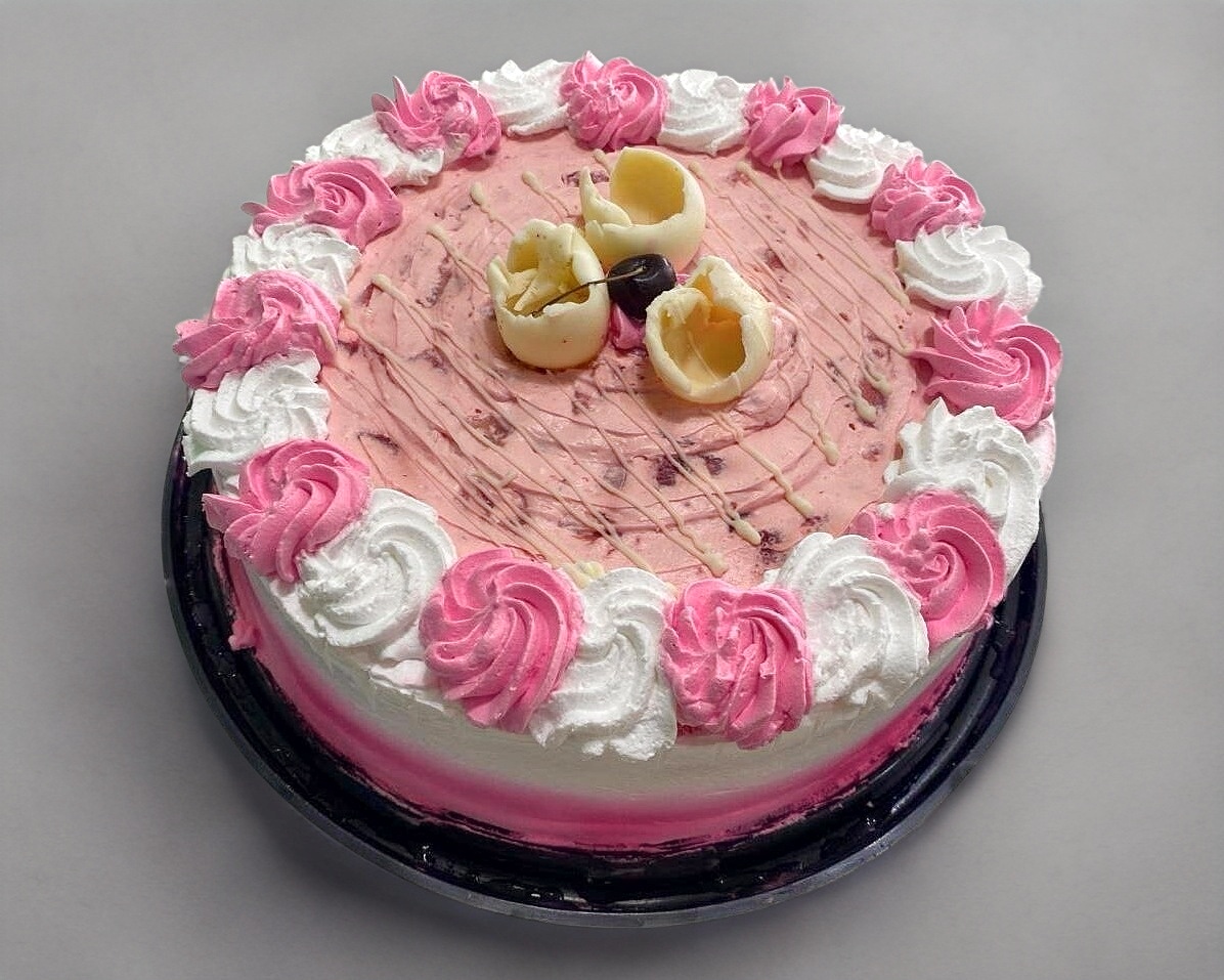 Pastel Fresas con Crema 10 Pulgadas