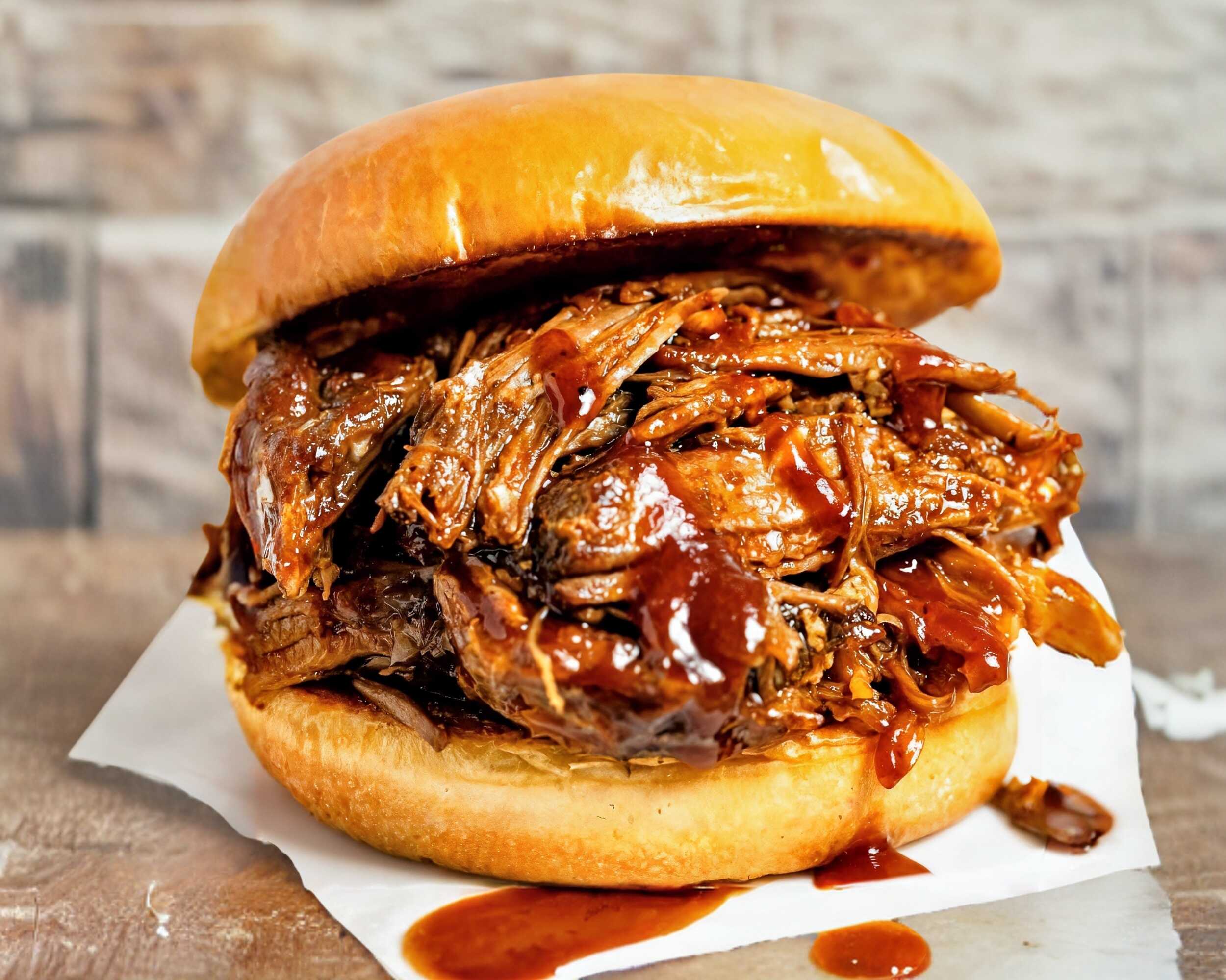 FKN Pulled Pork Burger