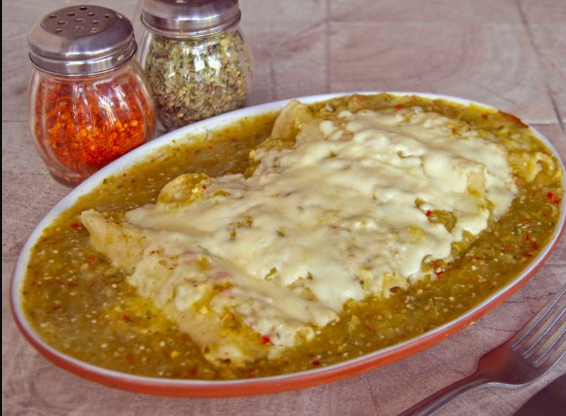 Enchiladas Verdes