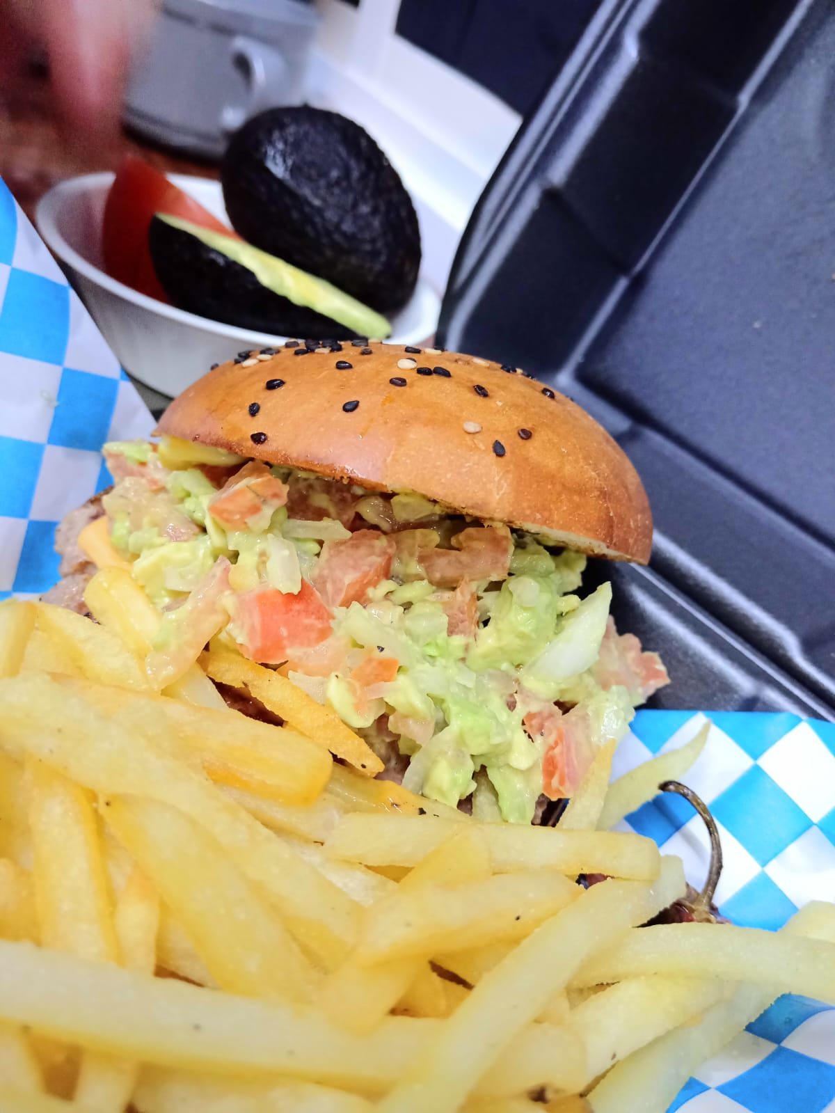 Hamburguesa Carne y Cheese