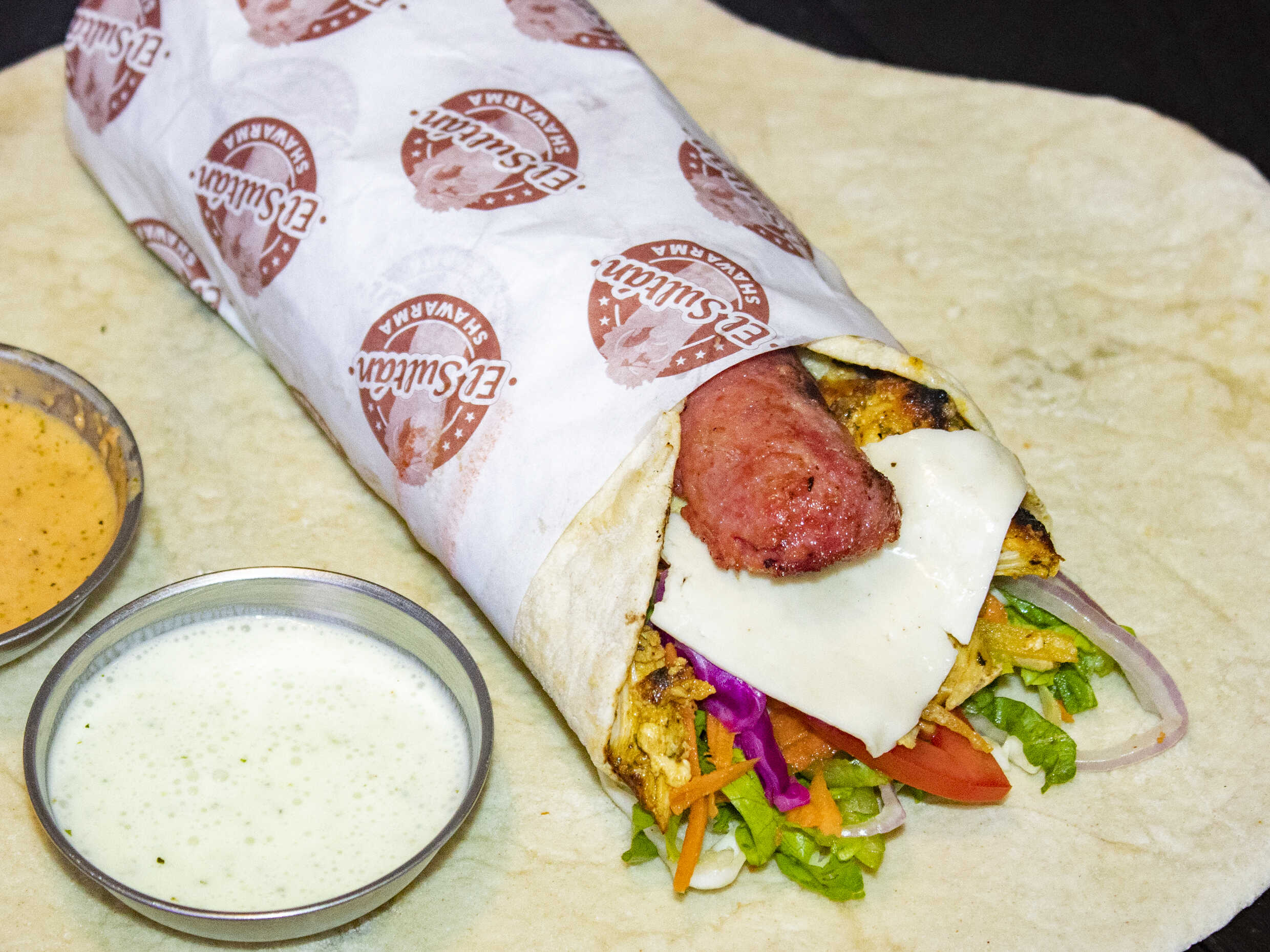Shawarma Parrillero con Pollo Mediano