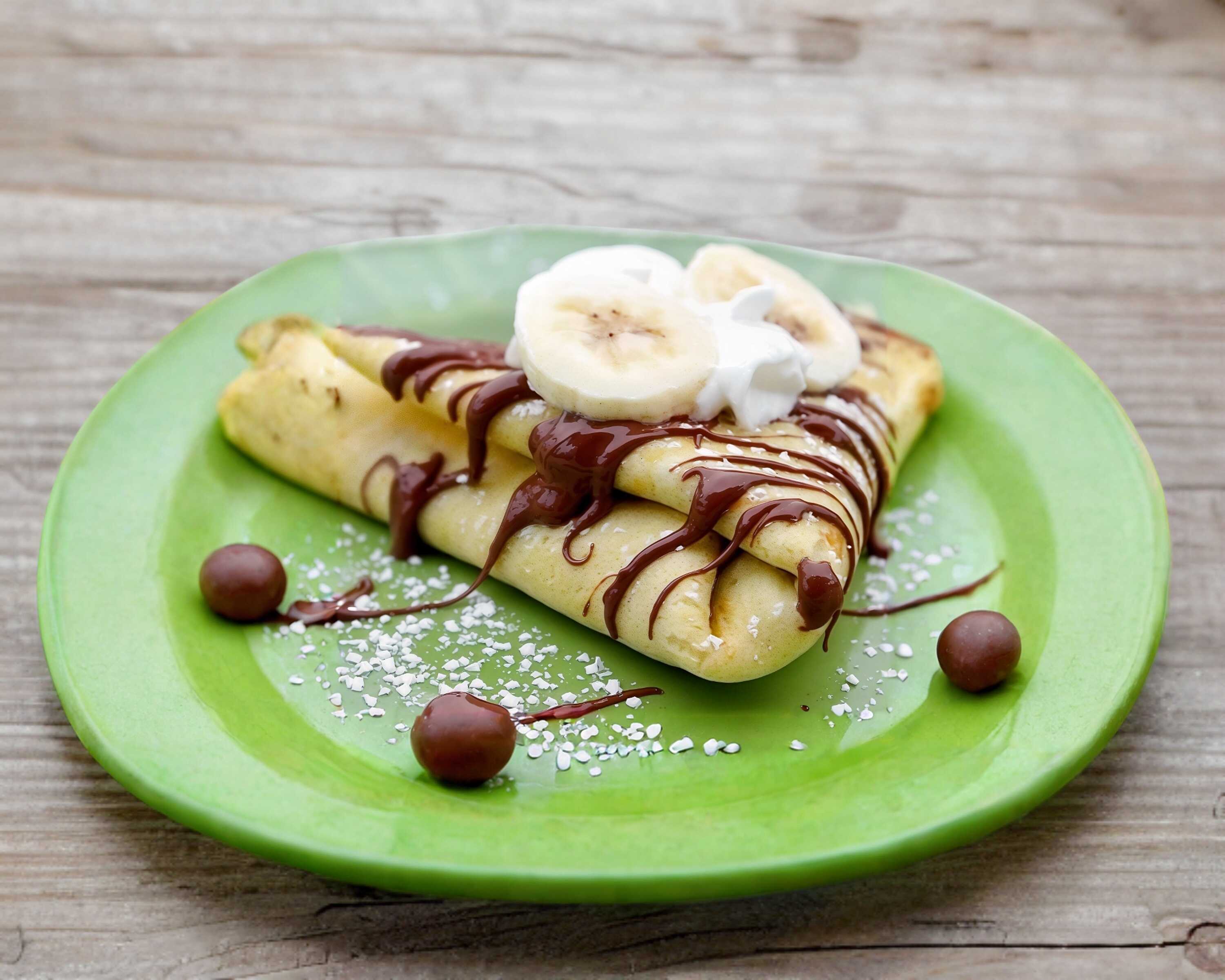Crepa de Plátano con NUTELLA