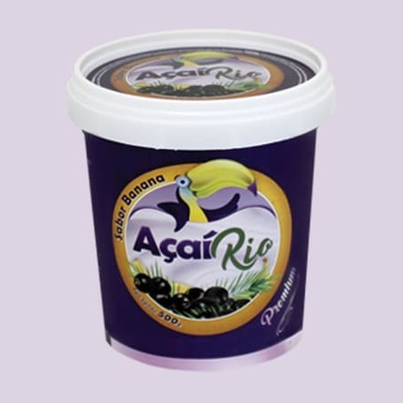 Açai Rio com banana 500g